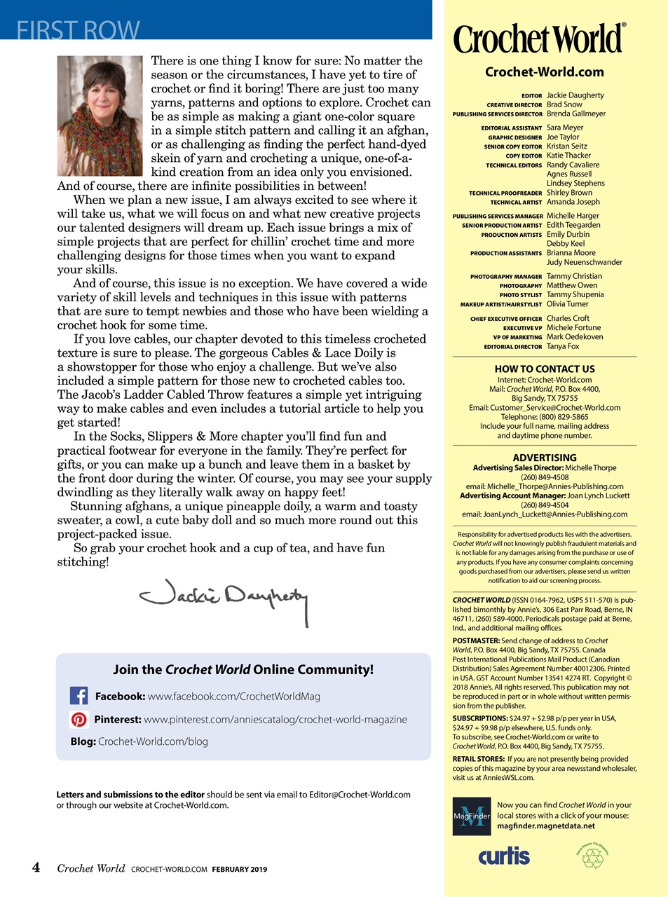 Crochet World Preview Pages