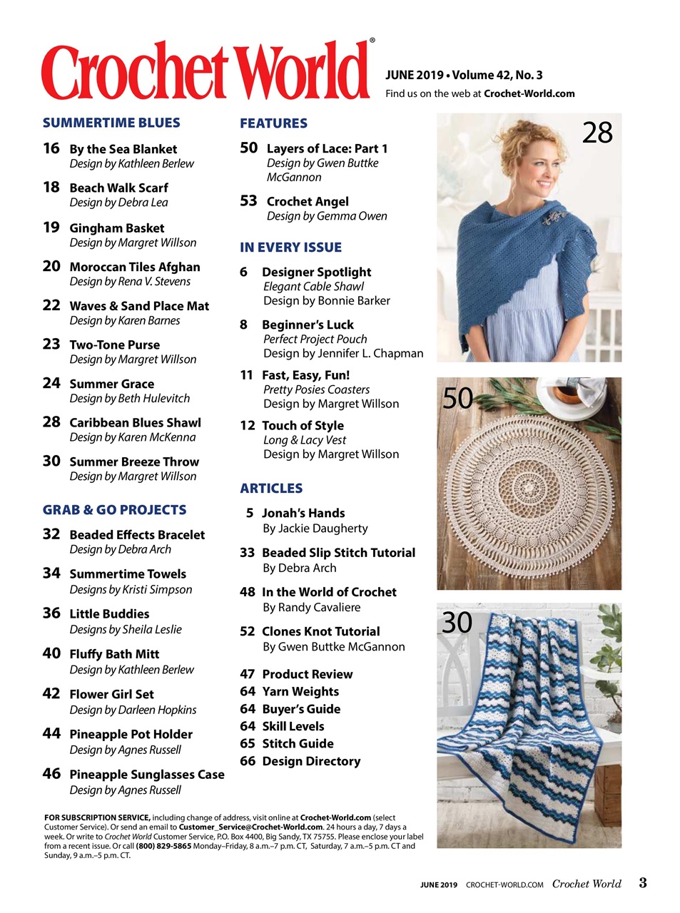 Crochet World Preview Pages