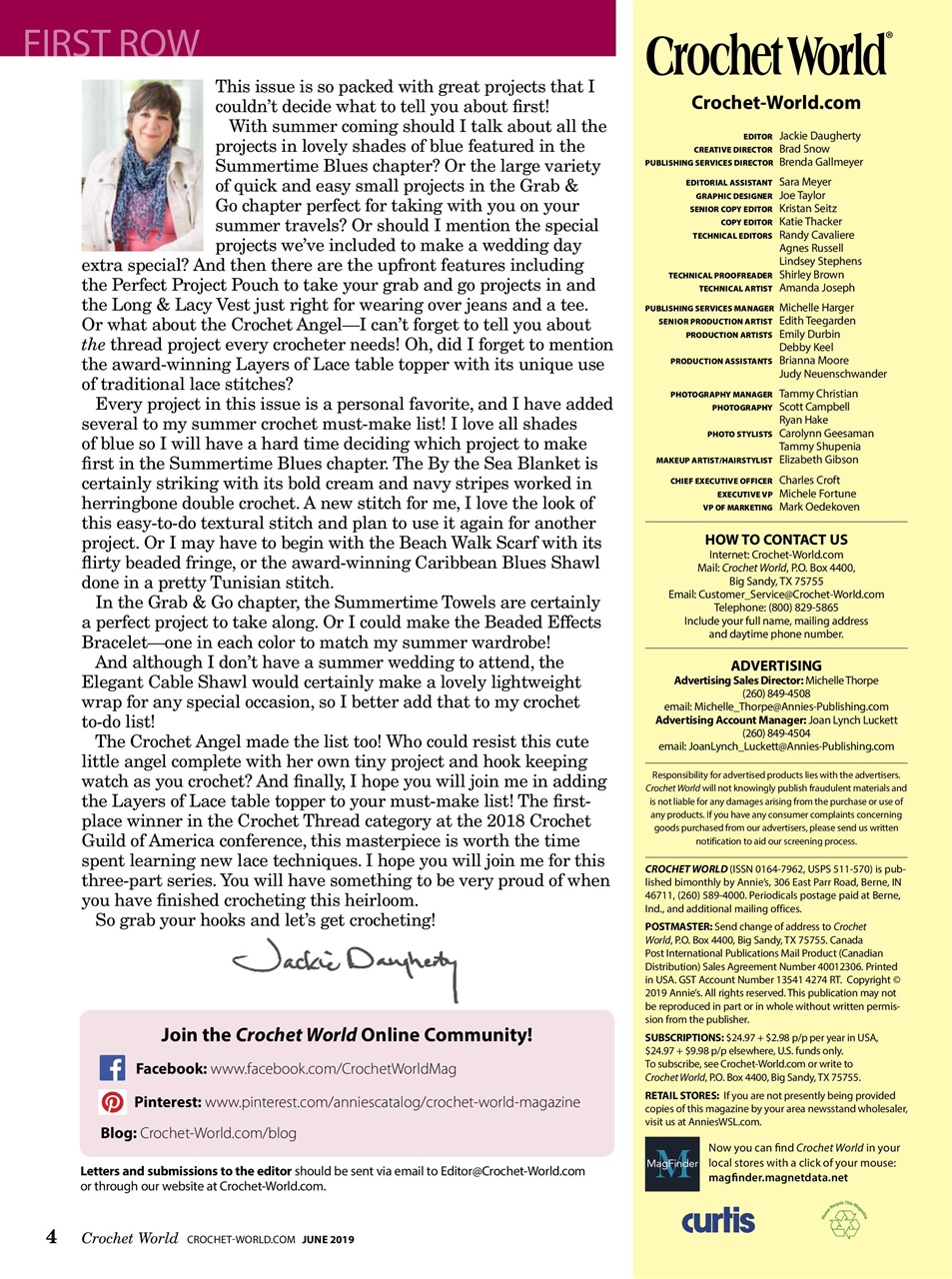Crochet World Preview Pages