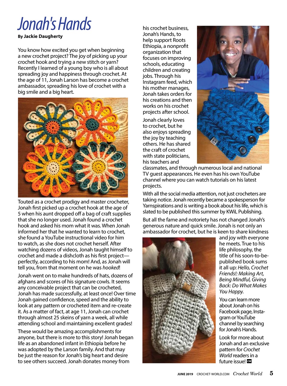Crochet World Preview Pages