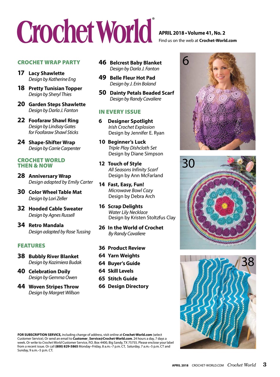 Crochet World Preview Pages