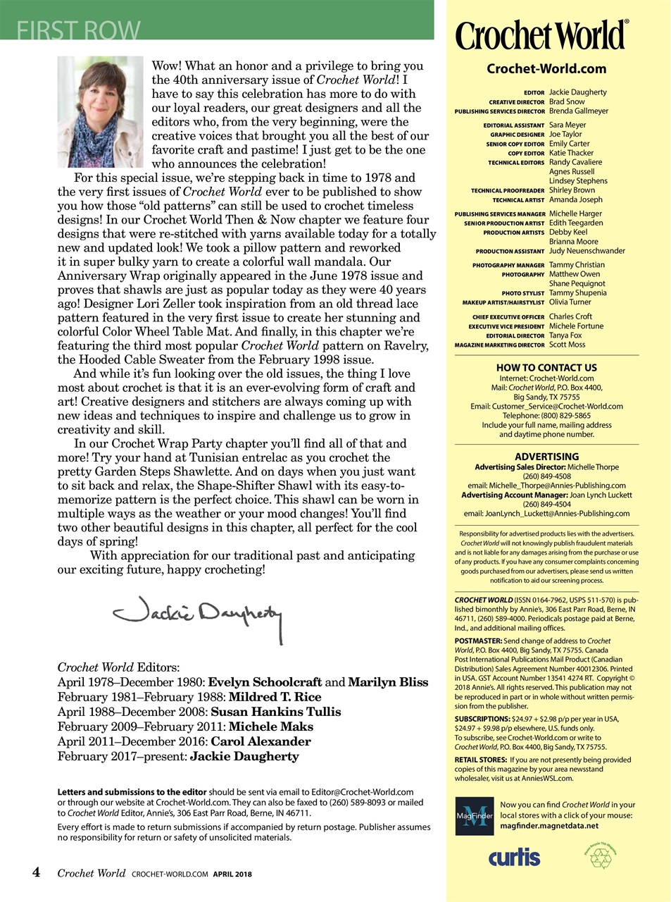 Crochet World Preview Pages