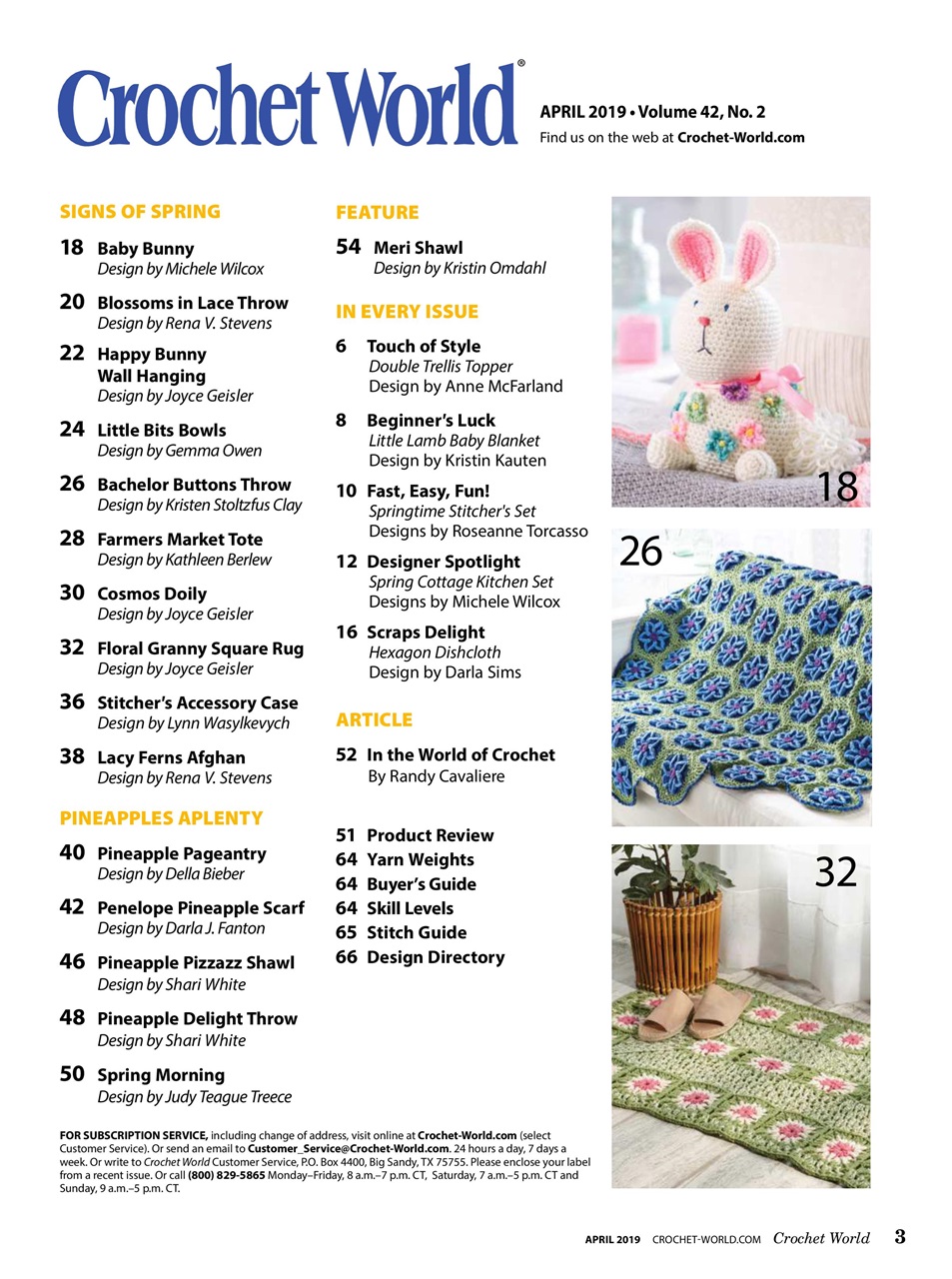 Crochet World Preview Pages