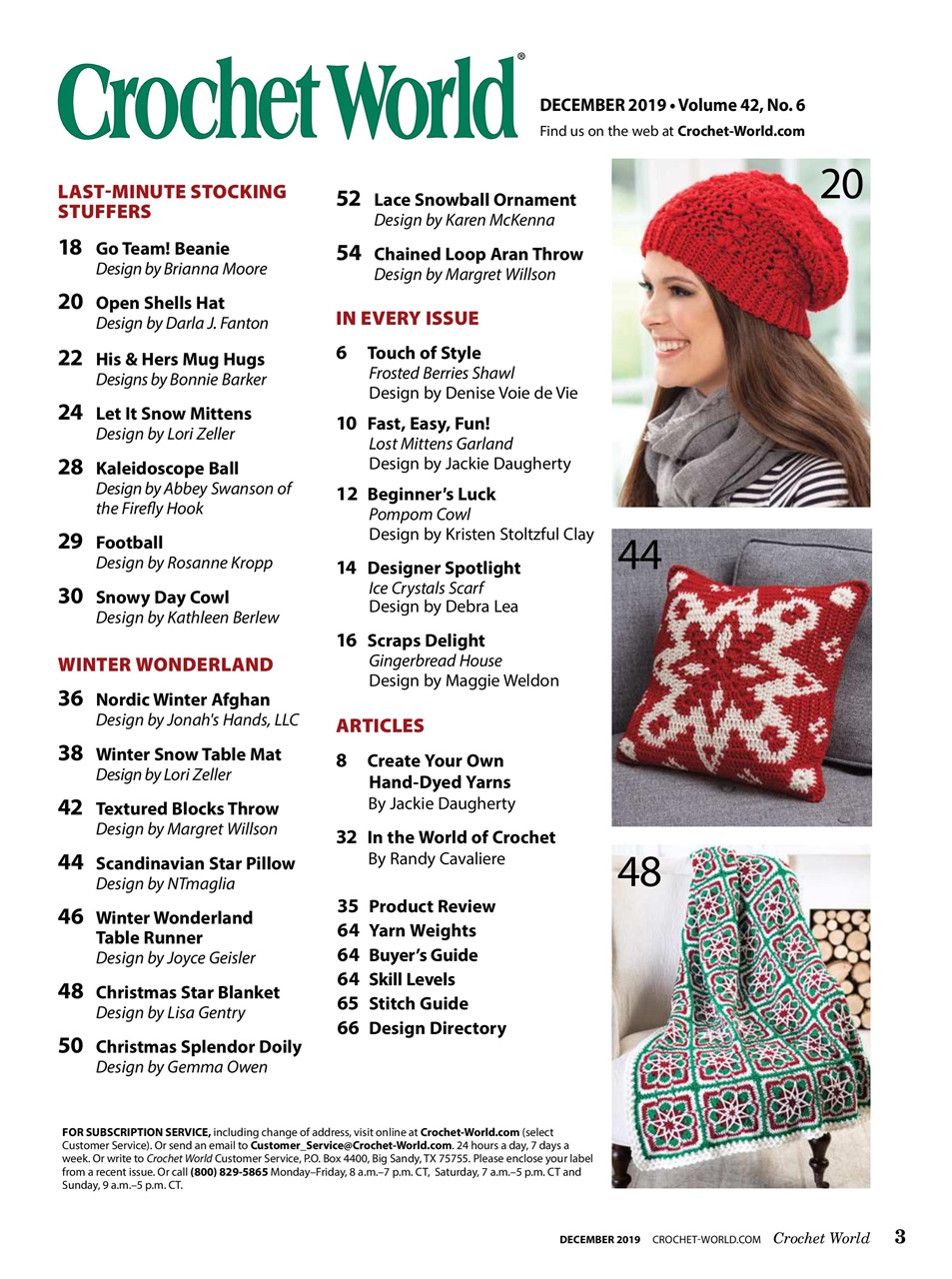Crochet World Preview Pages