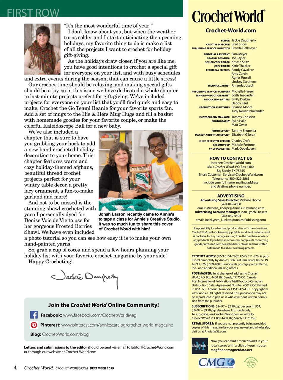 Crochet World Preview Pages