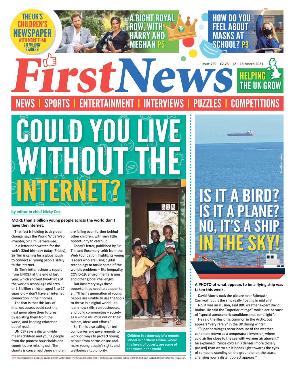First News Preview Pages