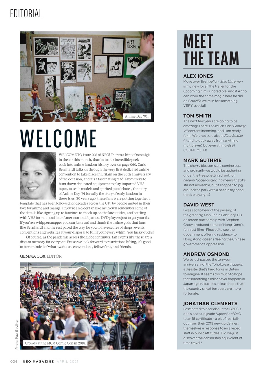 NEO Magazine Preview Pages