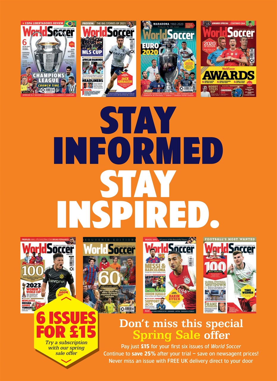 World Soccer Preview Pages