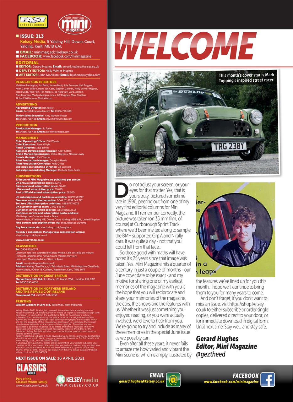 Mini Magazine Preview Pages