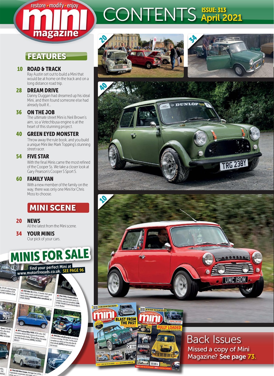 Mini Magazine Preview Pages