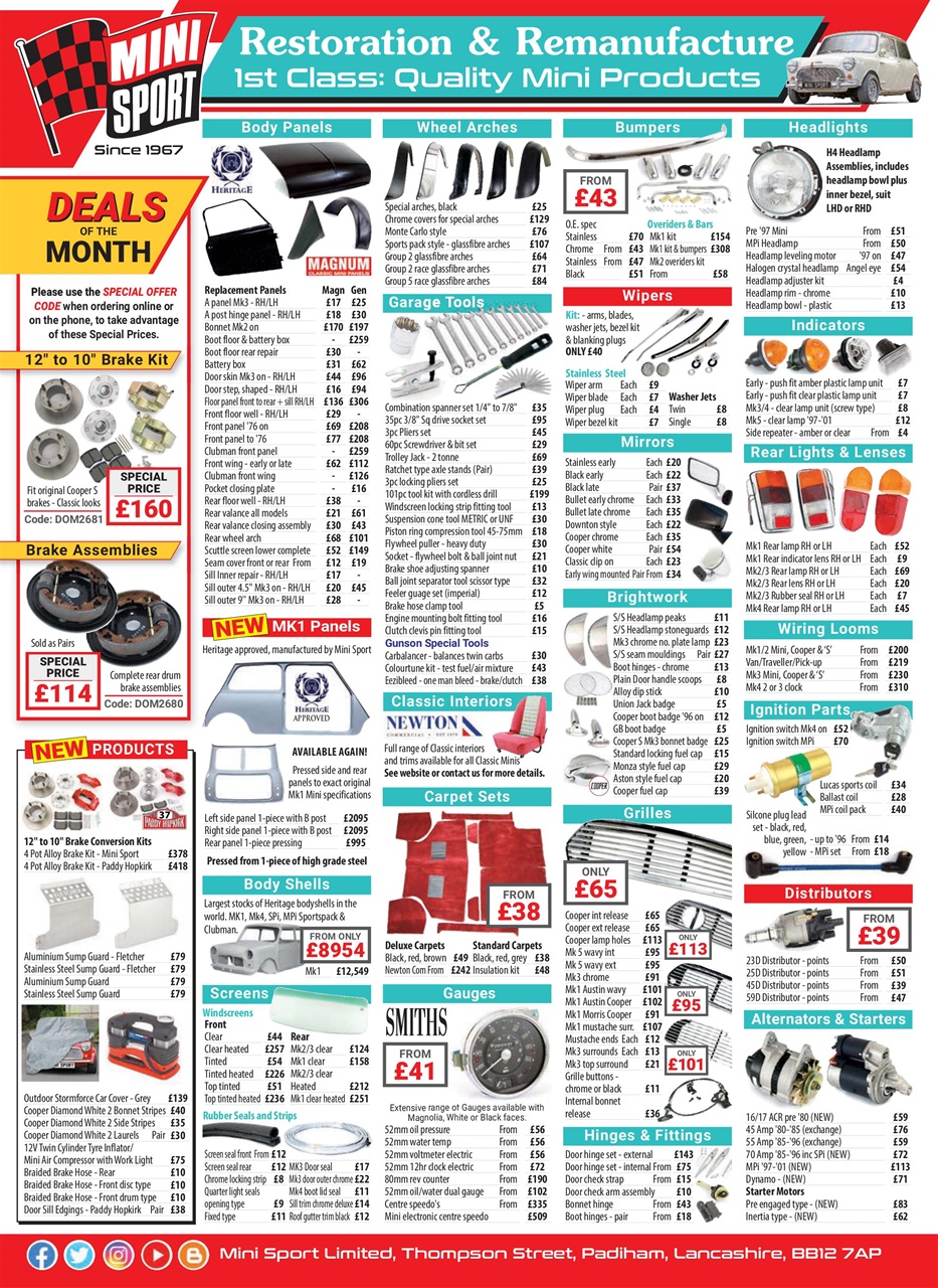 Mini Magazine Preview Pages