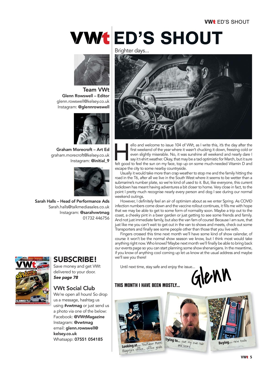 VWt Magazine Preview Pages