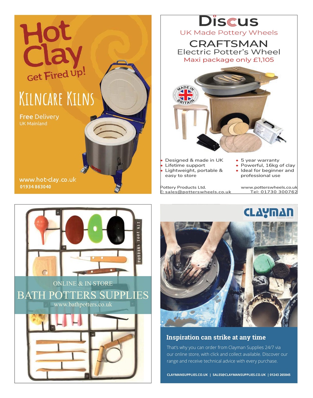 ClayCraft Preview Pages