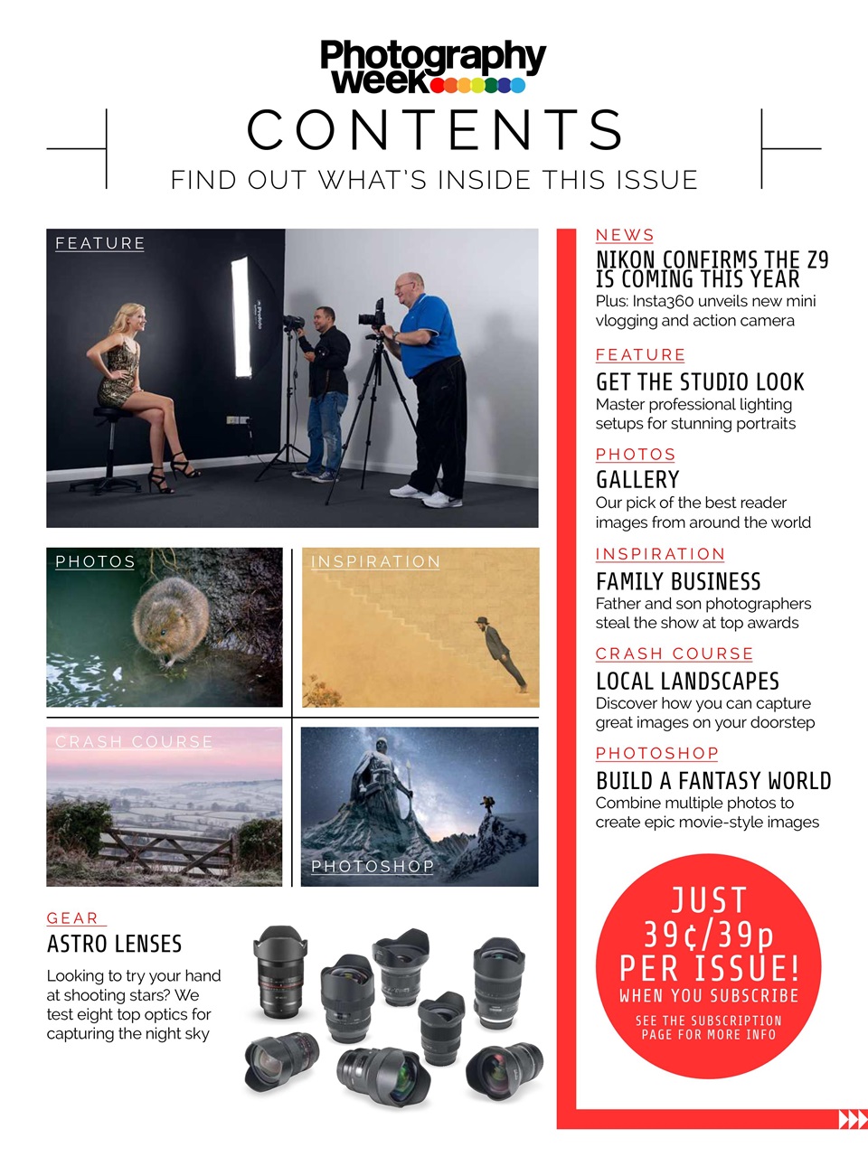 Photography Week Preview Pages