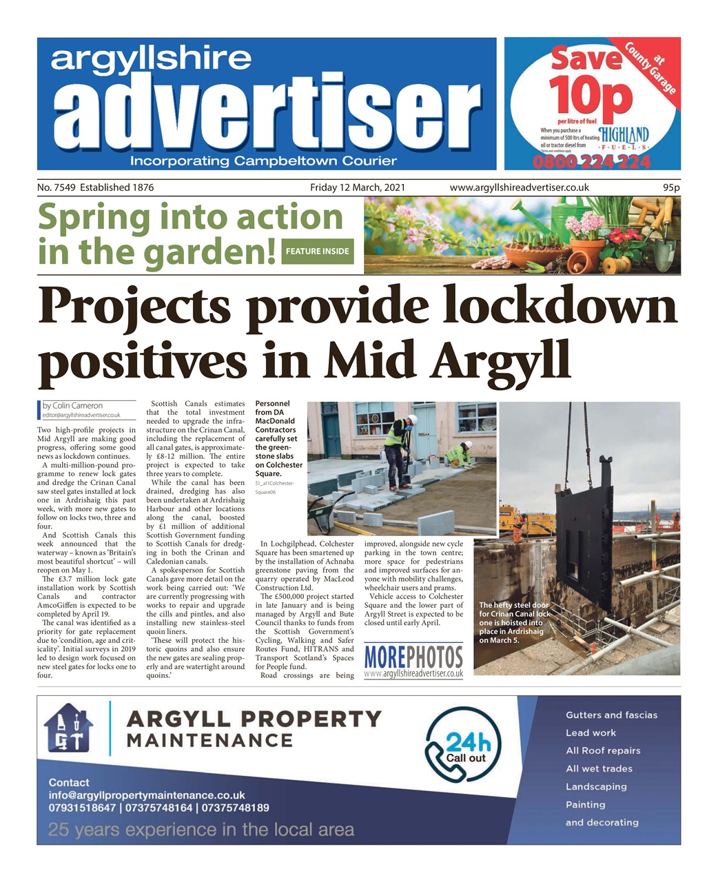 Argyllshire Advertiser Preview Pages