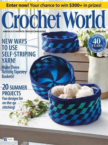 Crochet World issue June 2018