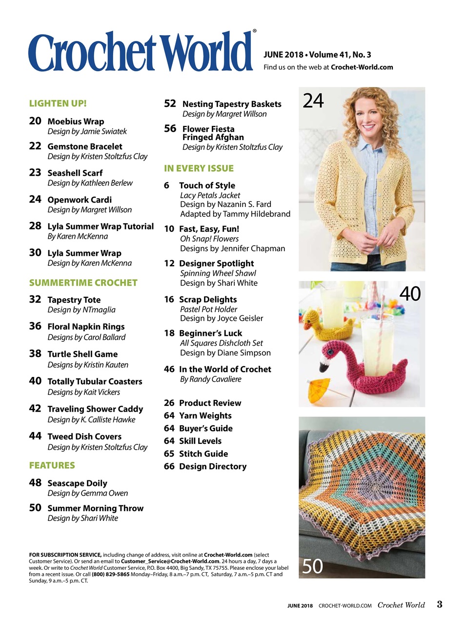 Crochet World Preview Pages