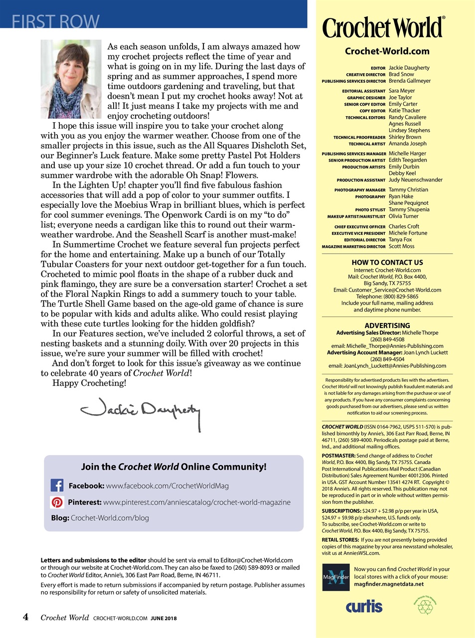 Crochet World Preview Pages