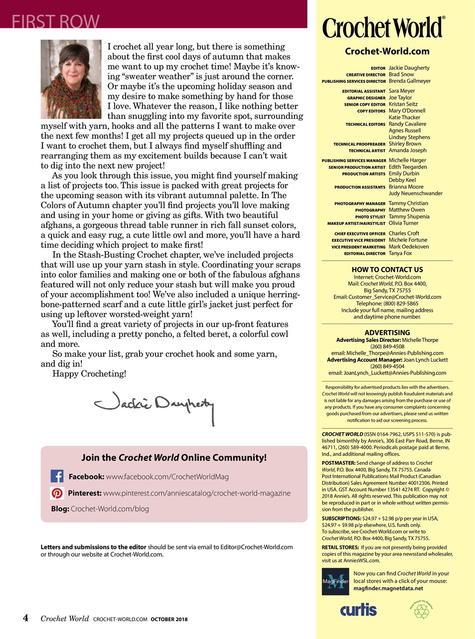 Crochet World Preview Pages