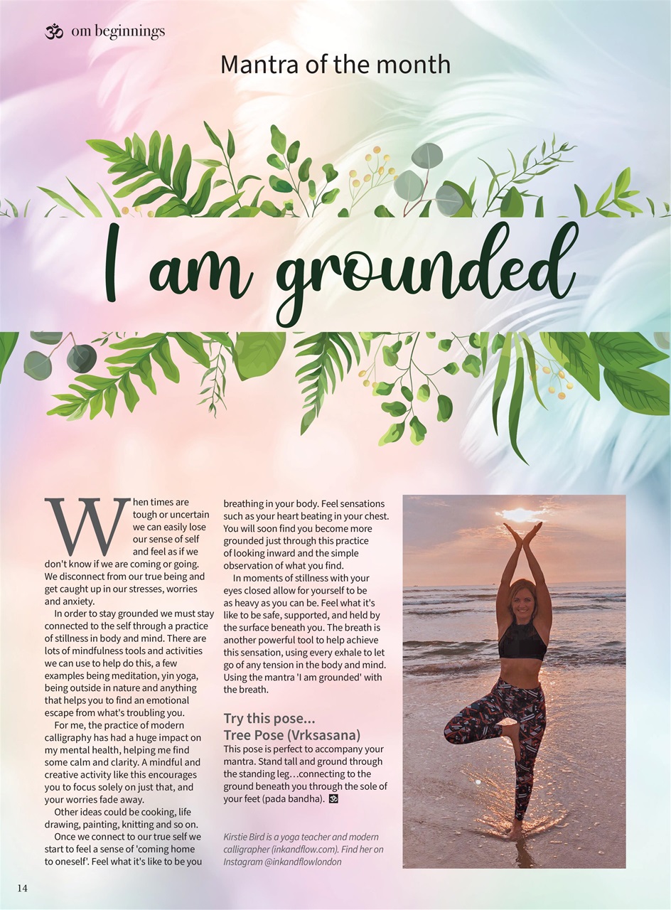 OM Yoga Magazine Preview Pages
