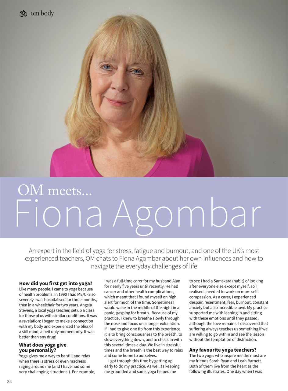 OM Yoga Magazine Preview Pages
