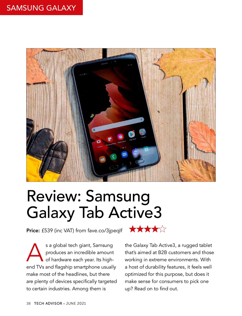 Tech Advisor Preview Pages