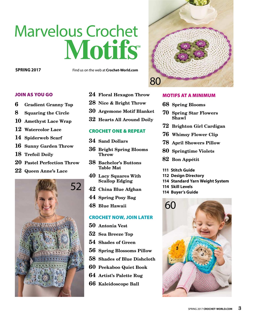 Crochet World Preview Pages