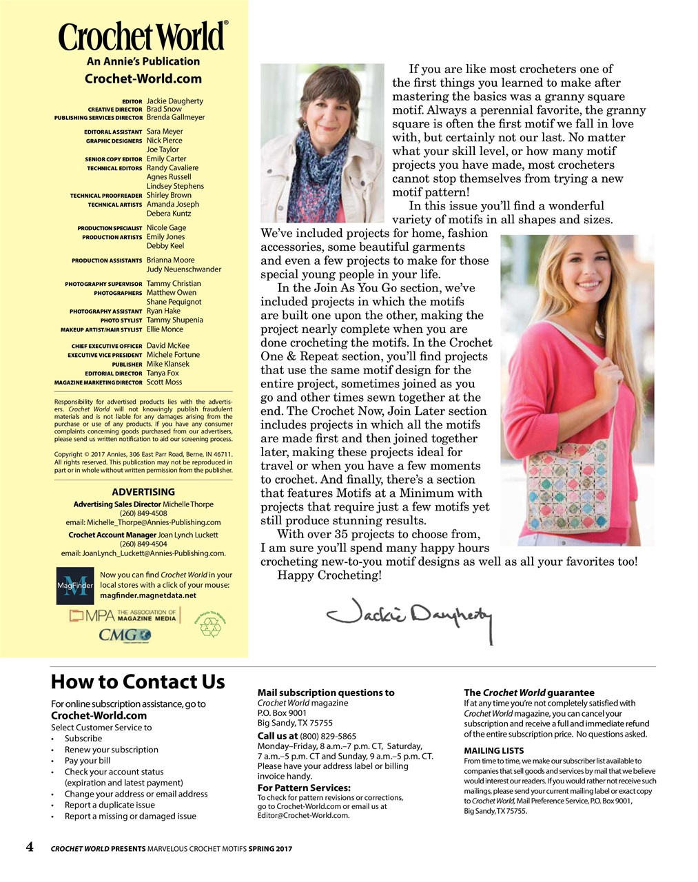 Crochet World Preview Pages