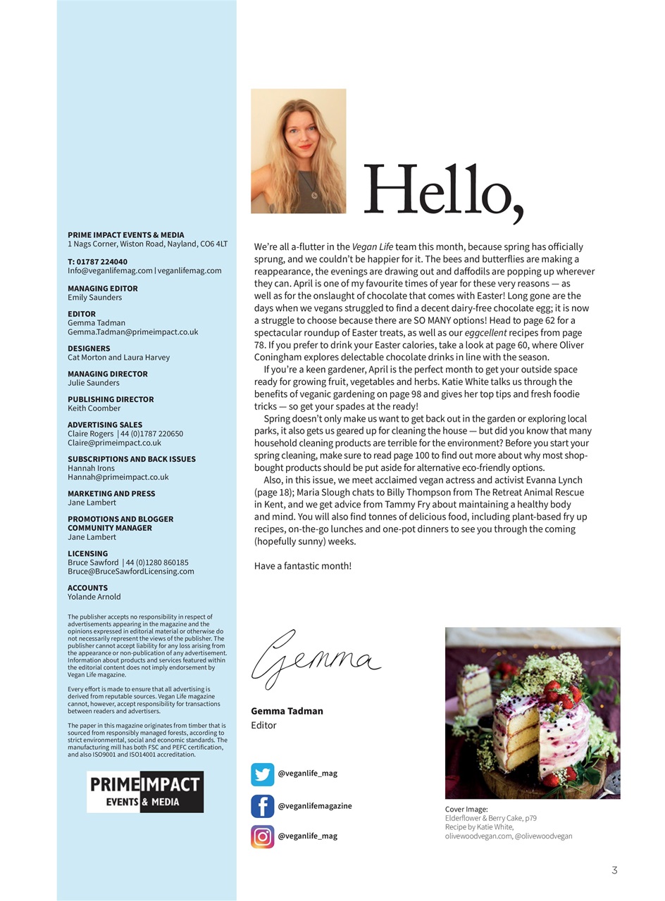 Vegan Life Preview Pages