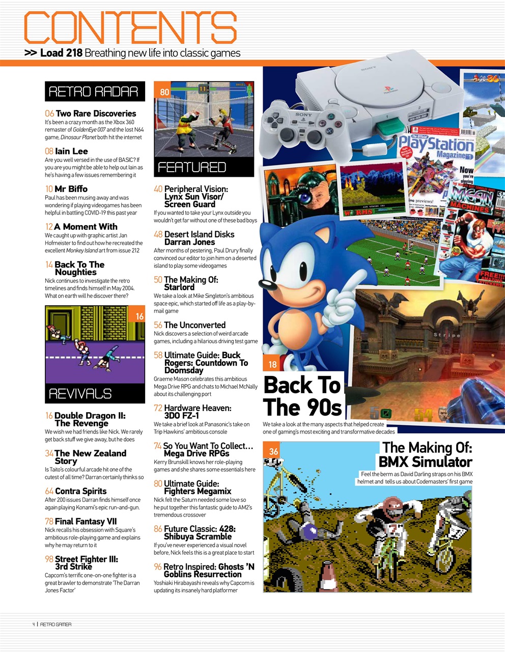 Retro Gamer Preview Pages