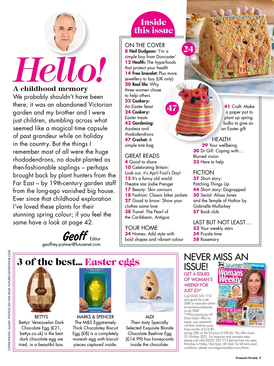 Woman's Weekly Preview Pages