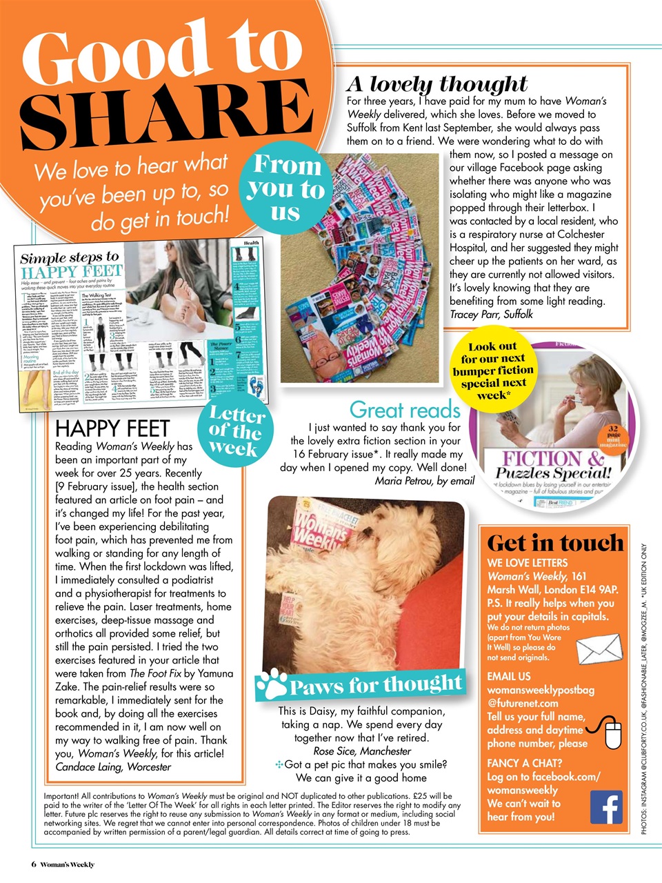 Woman's Weekly Preview Pages