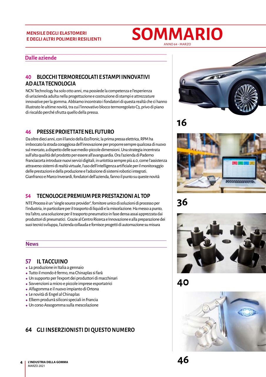 L’industria della Gomma Preview Pages