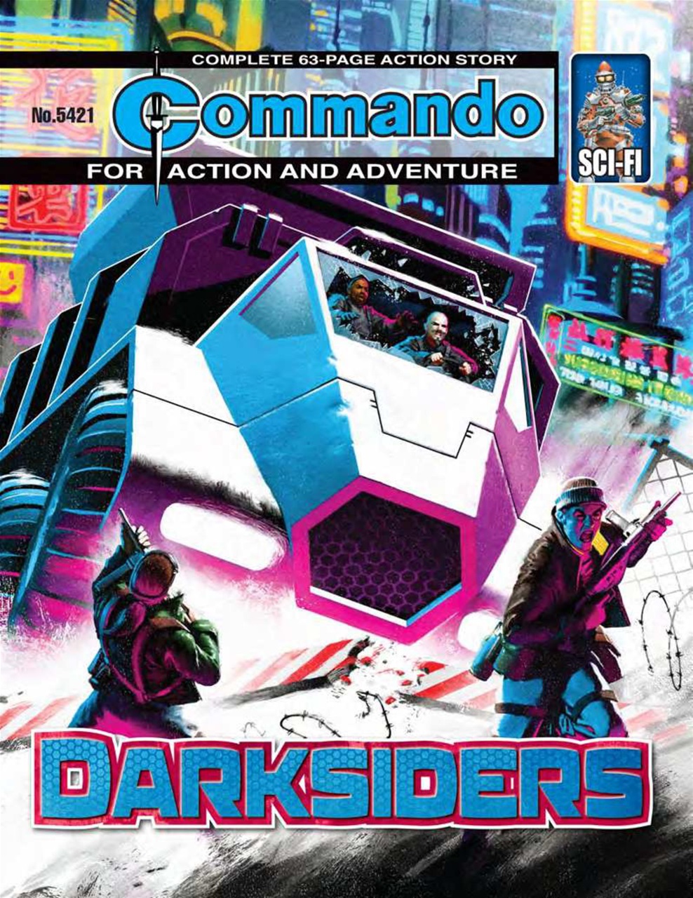 Commando Preview Pages