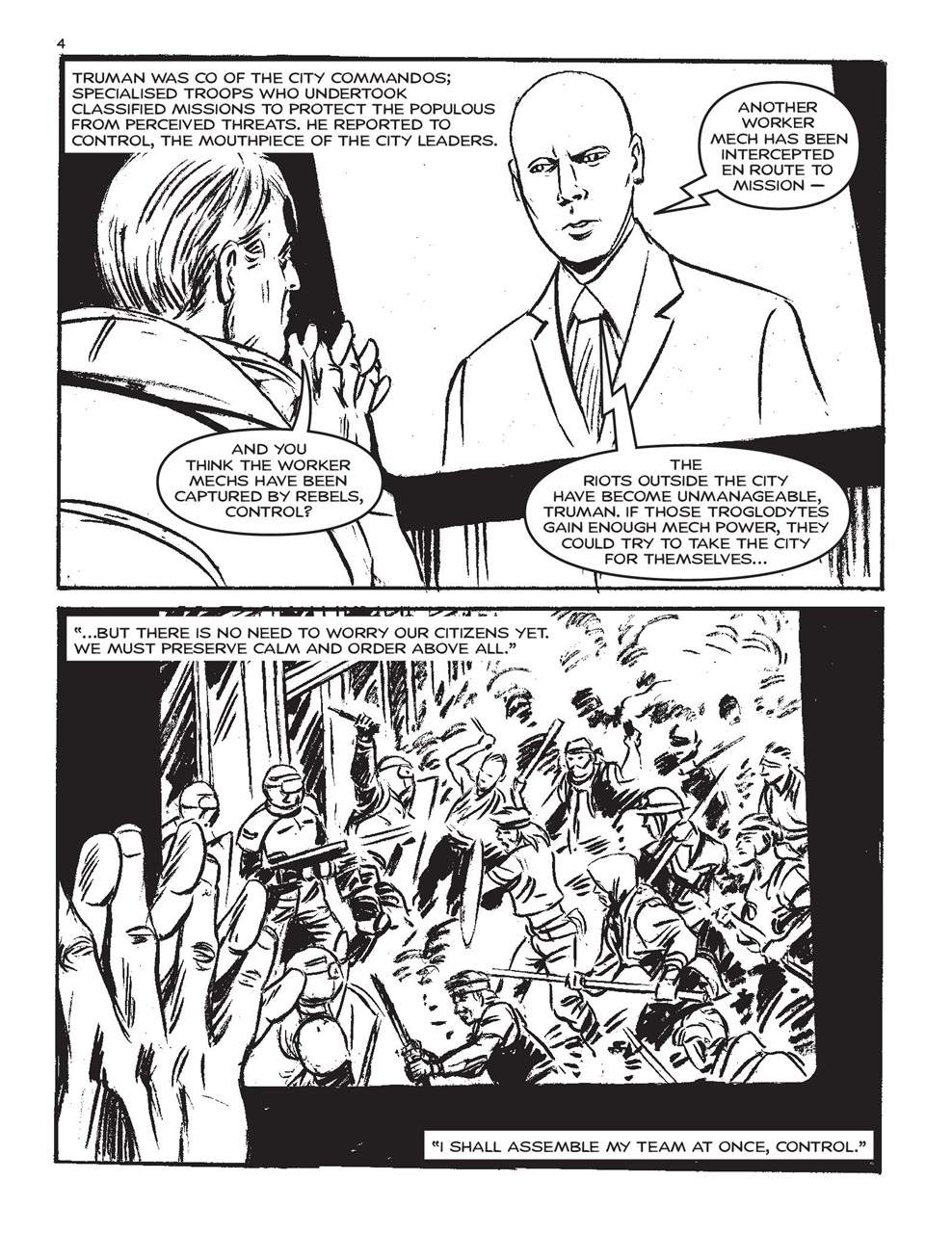 Commando Preview Pages