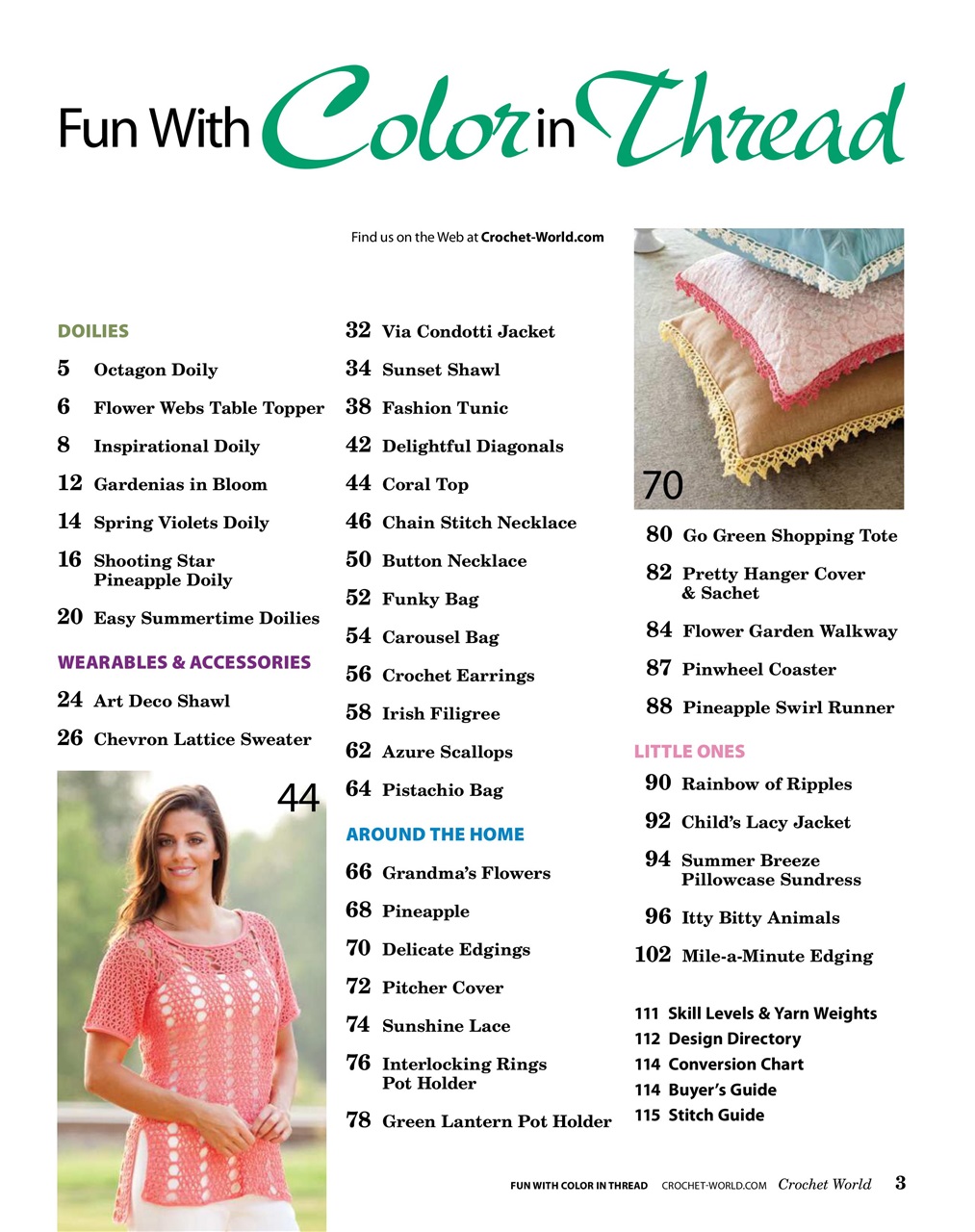 Crochet World Preview Pages