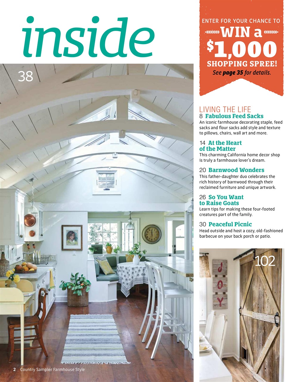 Farmhouse Style Preview Pages