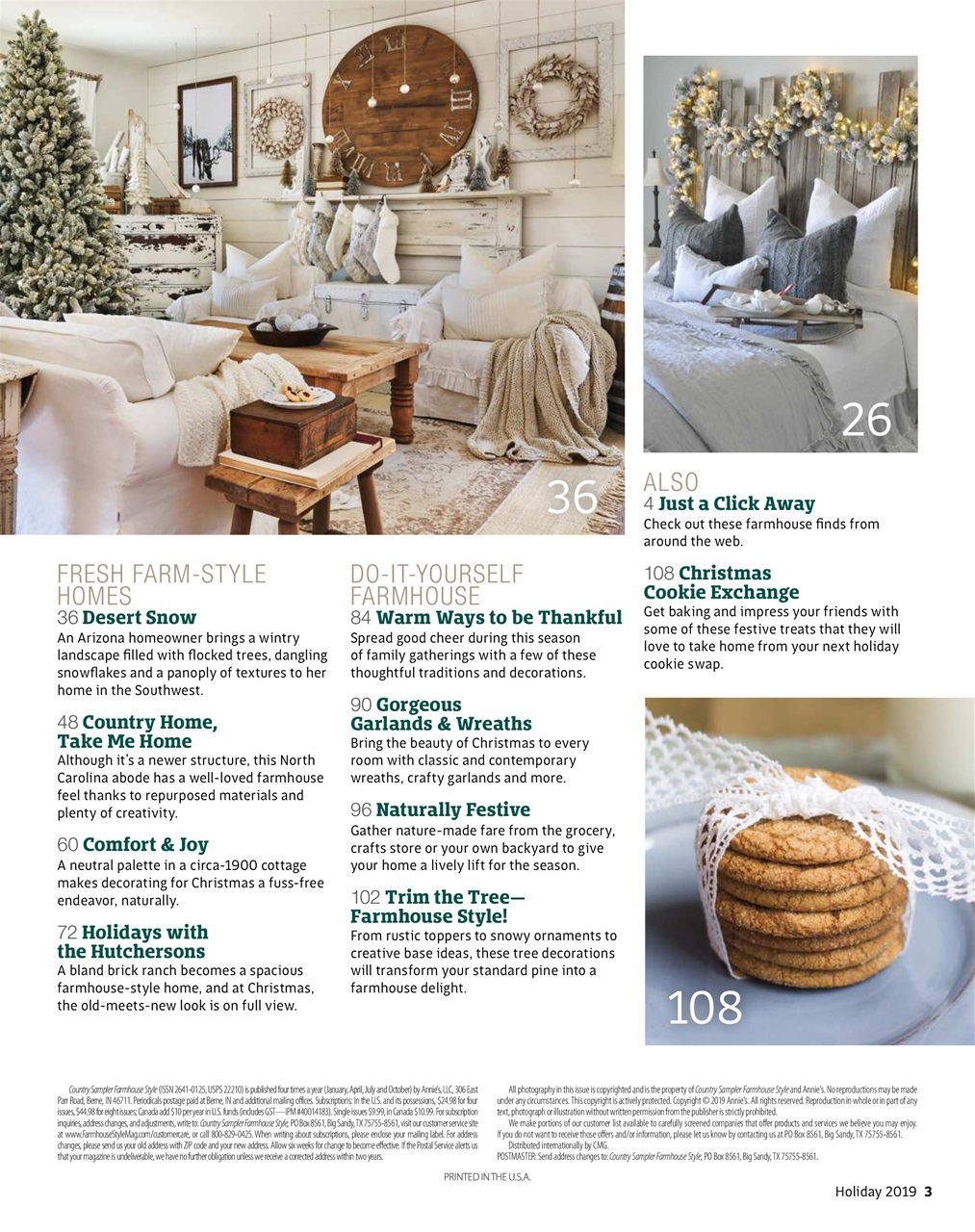 Farmhouse Style Preview Pages