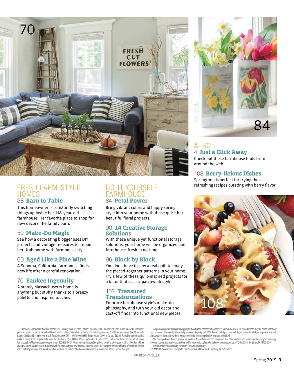 Farmhouse Style Preview Pages