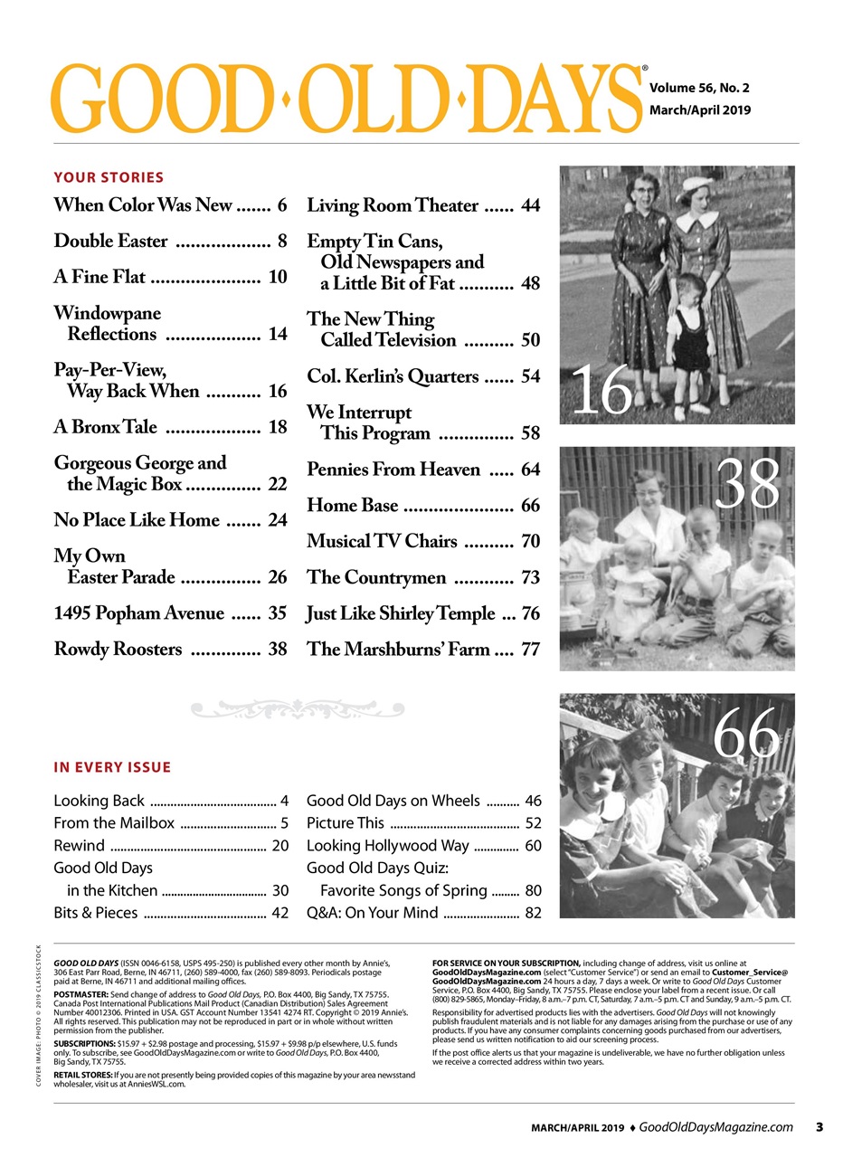 Good Old Days Preview Pages