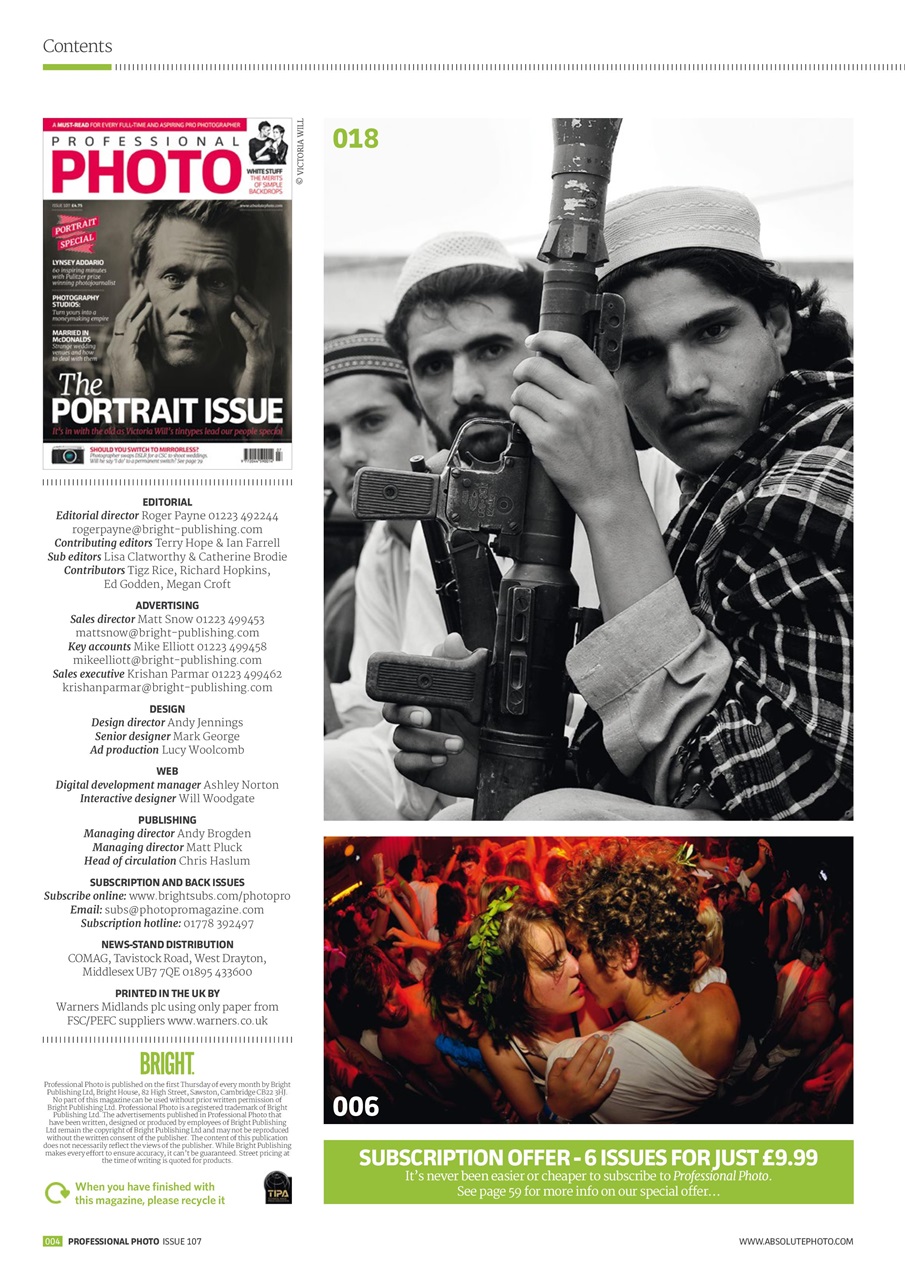 Professional Photo Preview Pages