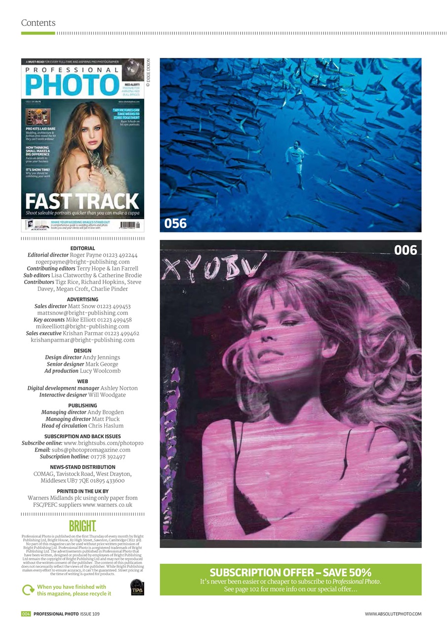 Professional Photo Preview Pages