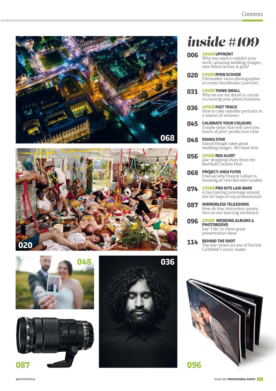 Professional Photo Preview Pages