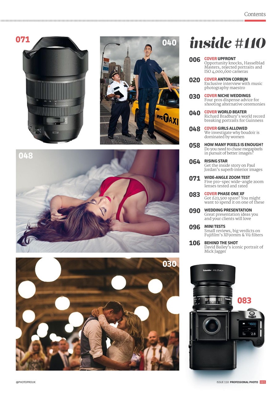 Professional Photo Preview Pages