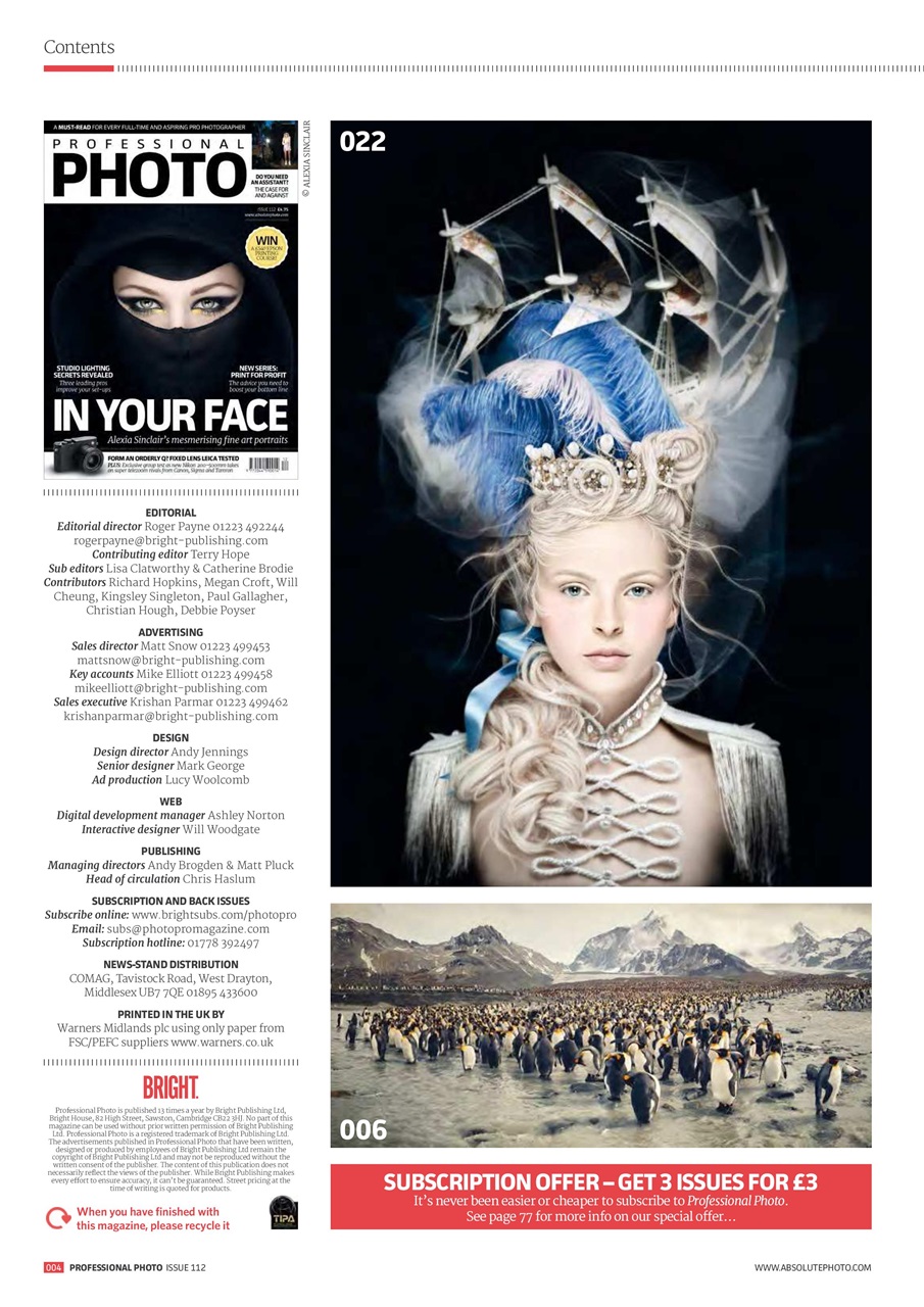 Professional Photo Preview Pages