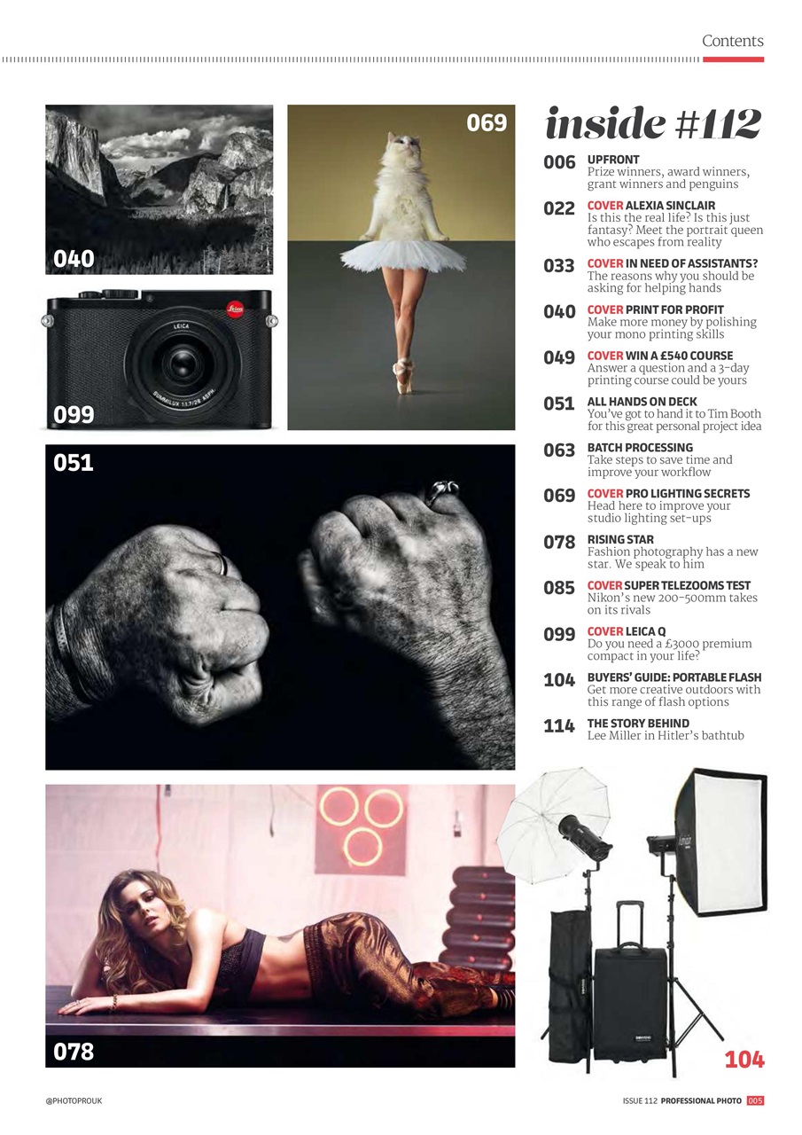 Professional Photo Preview Pages