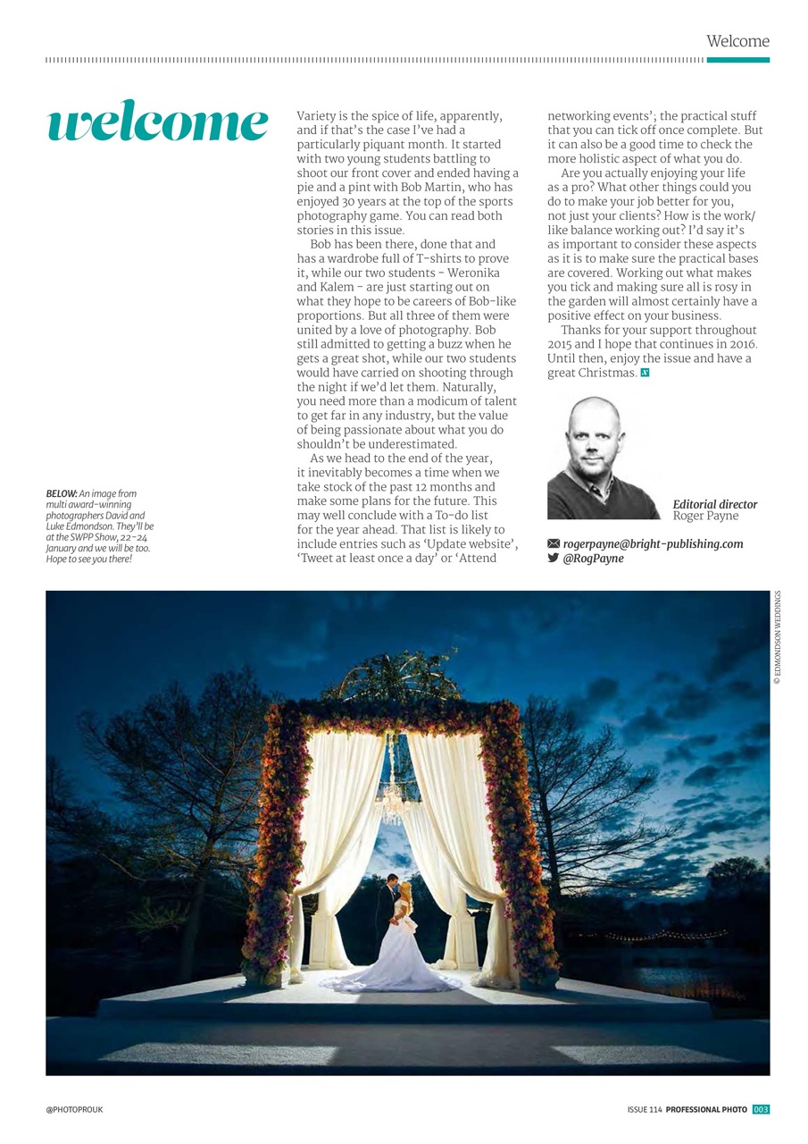 Professional Photo Preview Pages