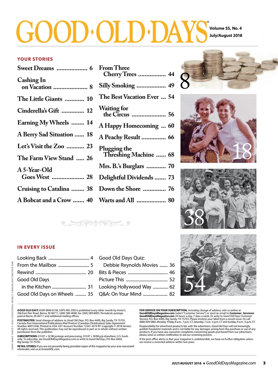 Good Old Days Preview Pages