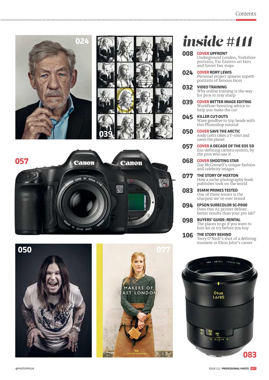 Professional Photo Preview Pages