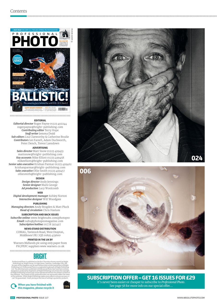 Professional Photo Preview Pages